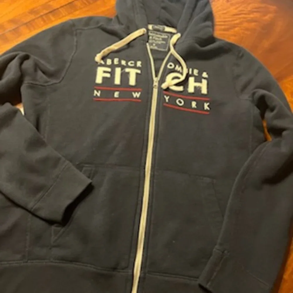 Abercrombie Men's Muscle Fit Full Zip Hoodie -M - Picture 11 of 15